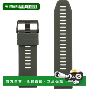 【日本直邮】佳明 QuickFit F7X 26mm 原厂表带 Moss 绿 010-1311