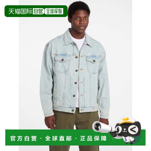 日本直邮GUESS 男款宽松卡车司机夹克（GAL1）外套