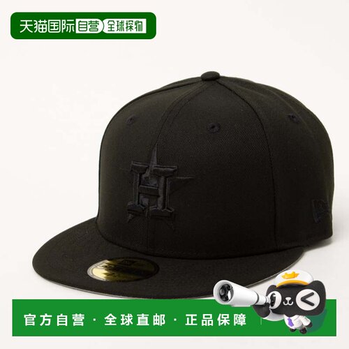 日本直邮NEW ERA MLB BASIC 59FIFTY BLACK ON BLACK COLLECTION
