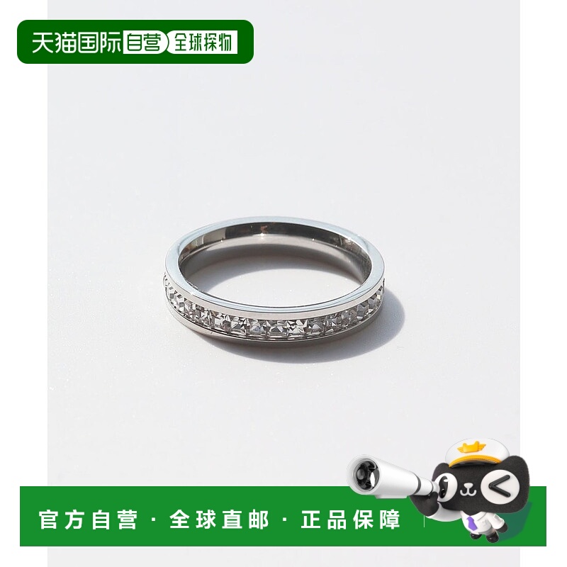 日本直邮florge 金属过敏适用锆石系列配对耳环2连装21号 [FL8218