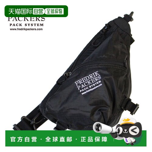 日本直邮FREDRIK PACKERS ACCORD SLING MINI 单肩斜挎包 黑色 男