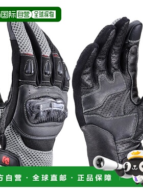 【日本直邮】Daytona 春夏摩托车手套 羊皮碳纤护具 HBG-116 灰色