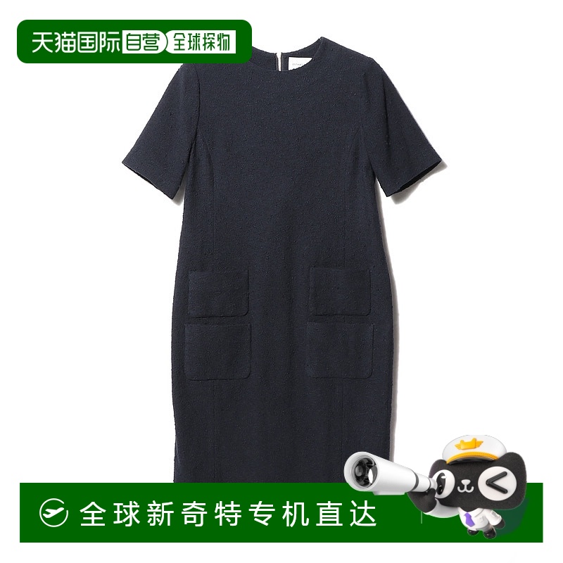 1h可退 日本直邮ESTNATION 女士轻奢感无袖呢料连衣裙 5110911050