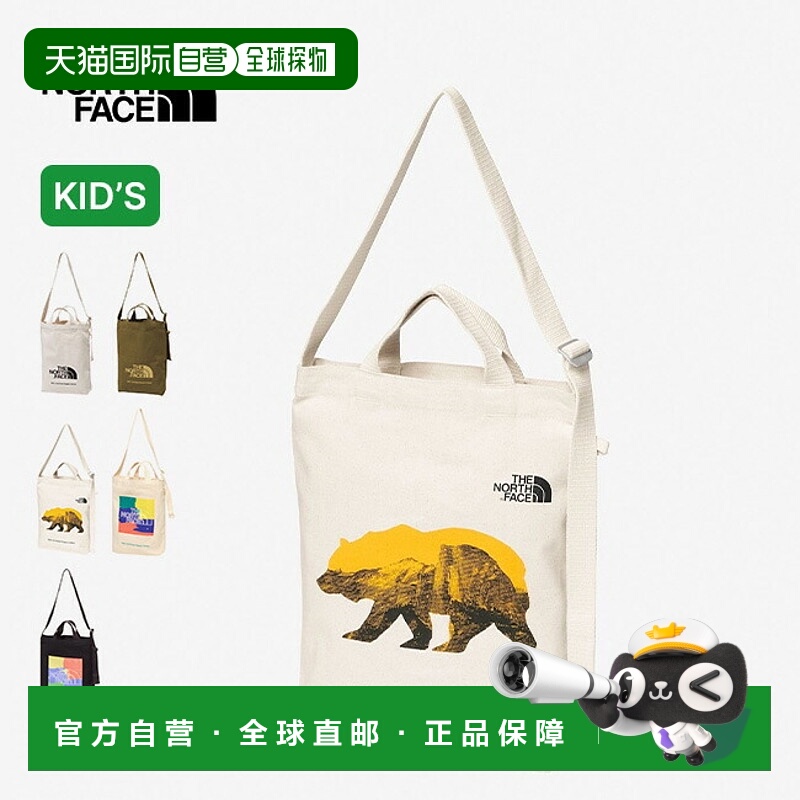 日本直邮The North Face 有机棉托特包 (NMJ82351)适合青少年这款