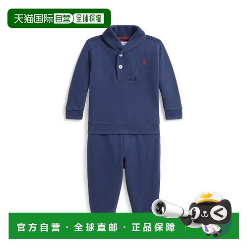日本直邮RALPH LAUREN 双层针织运动衫和裤子