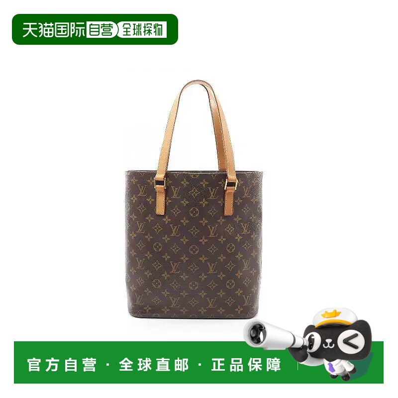 日本直邮中古LV路易威登女包B级9新Vivian GM薇薇安涂层/防水帆布