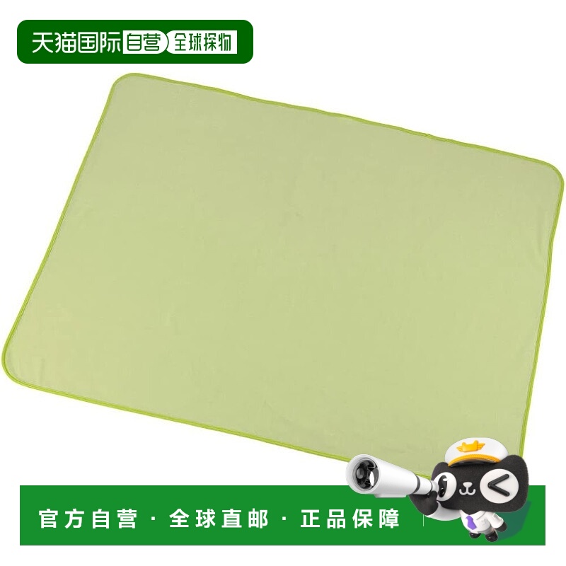 【日本直邮】鹿牌 毛毯 140 x 110cm 荧光/浅绿色AprileUT-1022