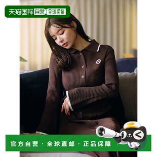 日本直邮TONAL 半拉链设计 女装 POLO针织连衣裙 6525 修身 1h可退