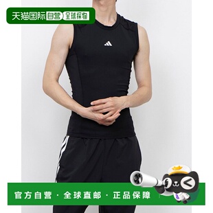 日本直邮 Nike 男士训练无袖压缩T恤 JE6694 黑色运动