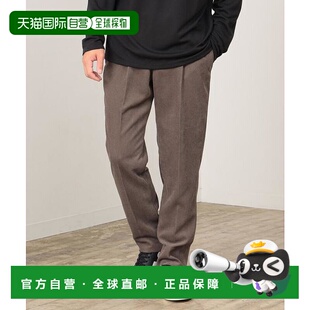 1小时内可退 日本直邮B:MING by BEAMS NOMAD灯芯绒1褶子西裤23秋