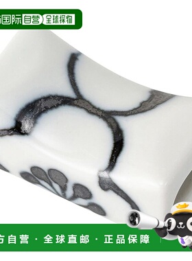 【日本直邮】波佐見焼 筷架 梅花 黑色 25384