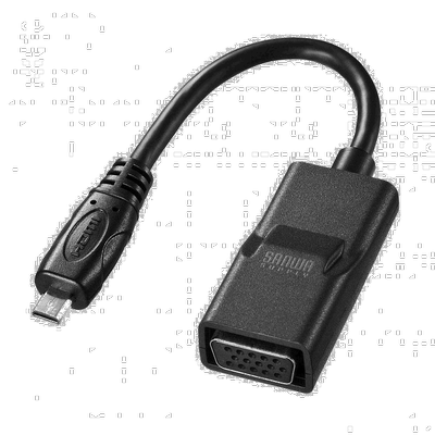 【日本直邮】SANWA SUPPLY微型HDMI-VGA转换适配器HDMI接口AD-HD1