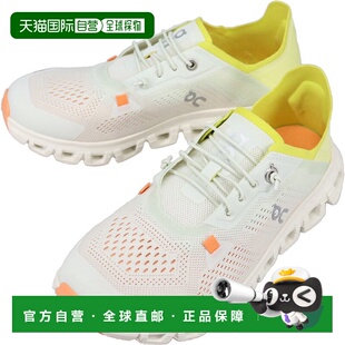 日本直邮On 女士 Cloud 6 Coast 运动鞋 Aloe/Limelight 3WF10023