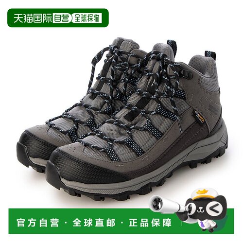 日本直邮TIGORA 女士徒步鞋 新徒步MD L BK [TI1866BW18126] 黑色