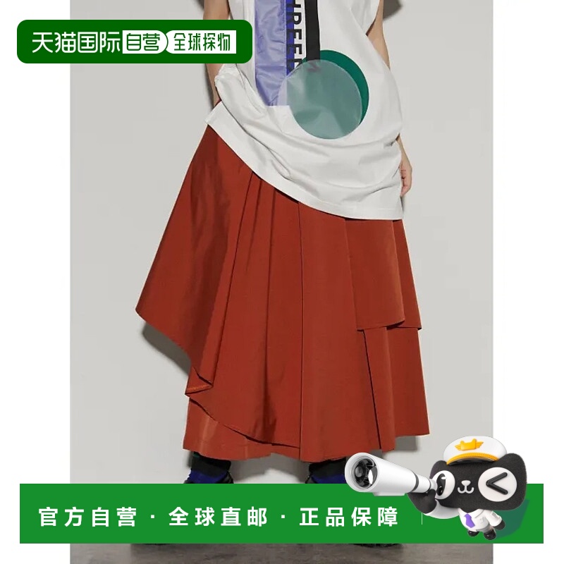 1h可退 日本直邮UN3D. UN3D 女士不对称层叠宽腿裤 春夏新色混搭