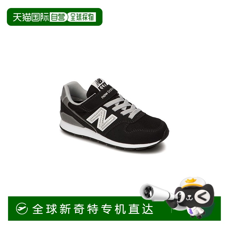 日本直邮New balance儿童款996V3人工皮革运动鞋 YV996BK3M