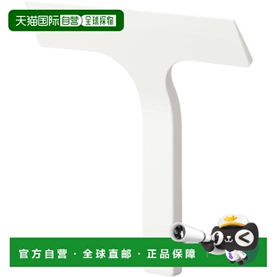 山崎浴室刮水器 白 约W16×D4×H16.5cm T型 tower 日本直邮