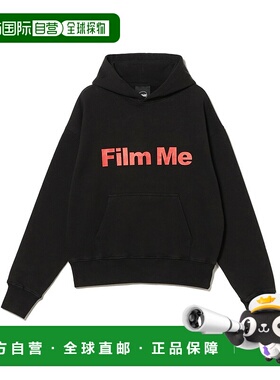 1h可退 日本直邮BOILER ROOM 男女同款 宽松版型 连帽衫 前幅大字