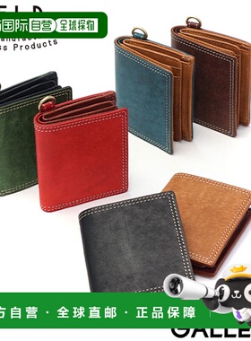 日本直邮NELD 双折钱包男士女士品牌真皮 NELD 钱包真皮牛皮卡片