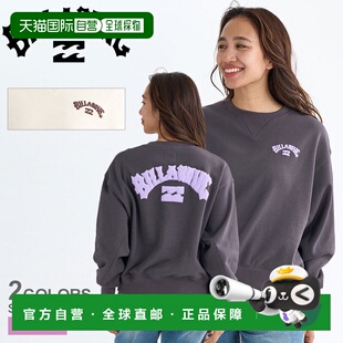 LOGO LOOSE CROP 日本直邮Billabong 卫衣 ARCH 短款 BF0140 女士