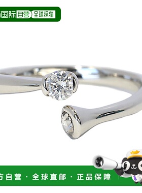 日本直邮(264499) 钻石戒指玫瑰切割 0.24 克拉 PT900 戒指 四月