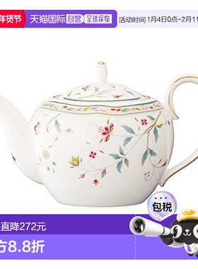 【日本直邮】Noritake/则武茶壶520cc印花瓷器骨瓷T50523A/4409