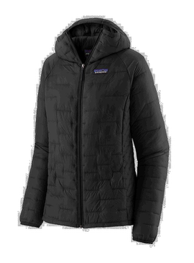 日潮跑腿PatagoniaTomoeNiya女式外套黑色XS84041连帽棉服