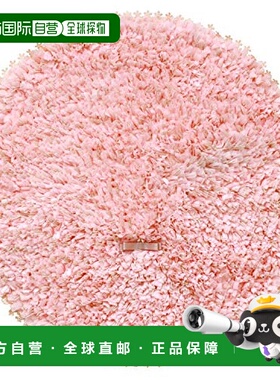 【日本直邮】Oka 地毯粉红色约47厘米x 47厘米plys