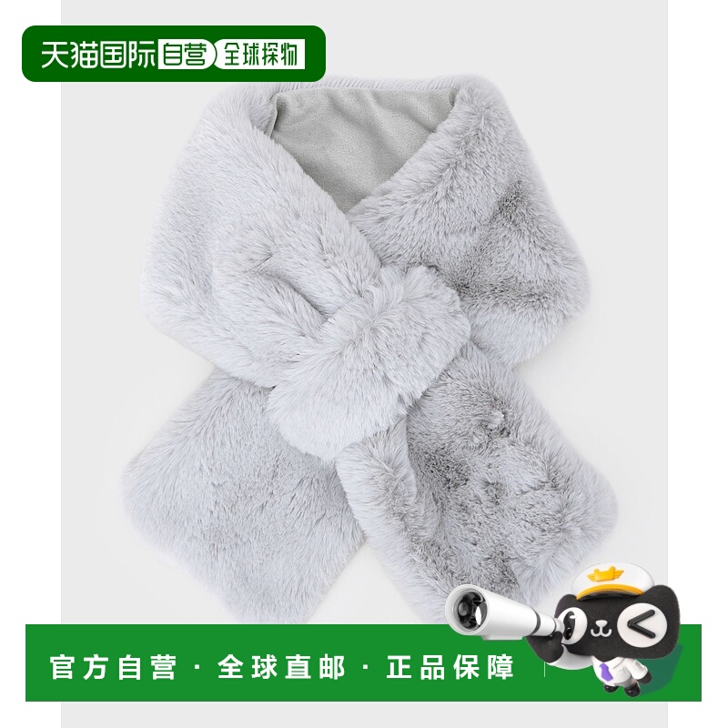 1h可退 日本直邮OPAQUE.CLIP 女装 仿毛皮拼接披肩 宽松设计秋冬