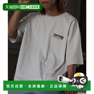 1h可退 日本直邮THRASHER 印花短袖大松紧T恤 TH24SU01