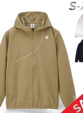 Le Coq 球衣男式 Le Coq Sportif 连帽夹克交叉薄外套防