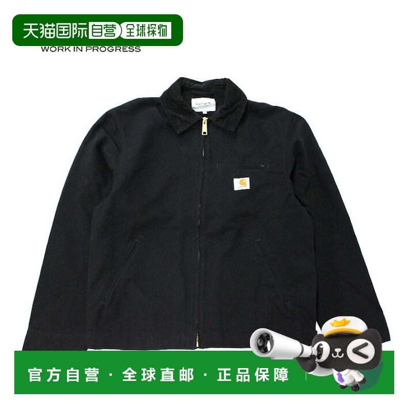 日本直邮Carhartt WIP DETROIT JACKET 外套 男款 黑色 I033112