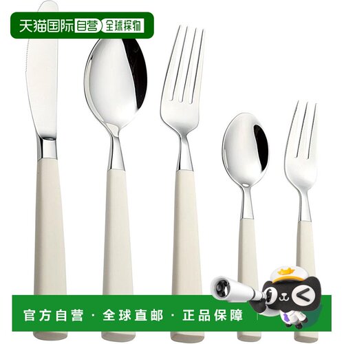 【日本直邮】Todai Ivon 白色餐具套装5件套日本制