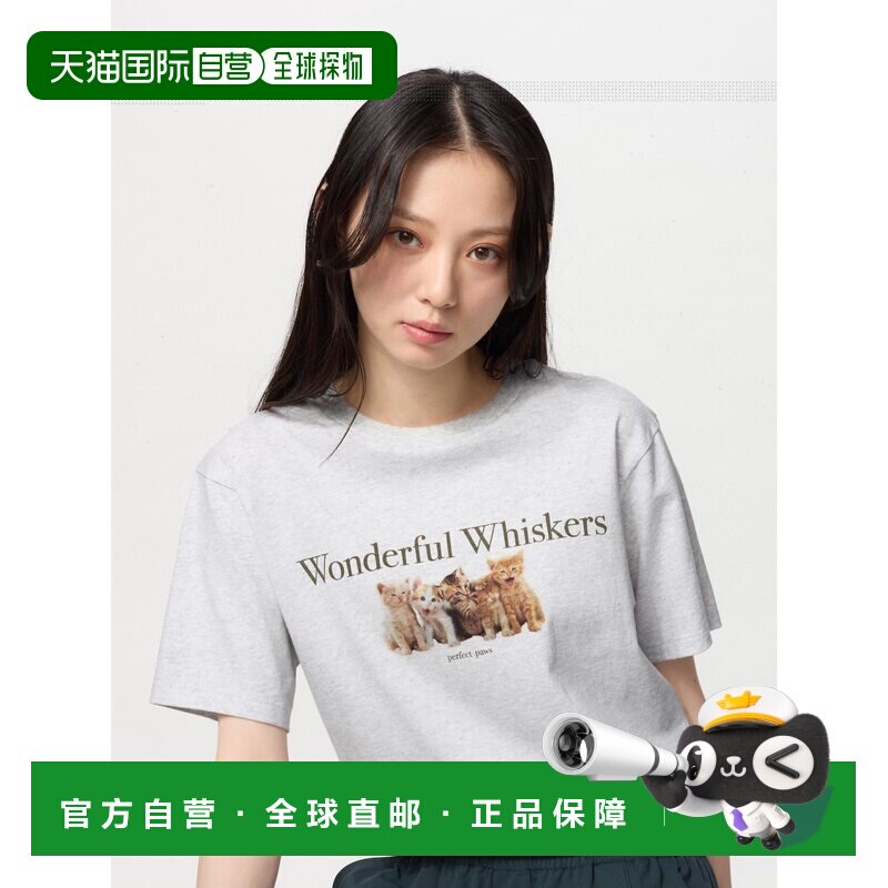 日本直邮UNIQLO优衣库  × CAT PHOTOGRAPHS 联名款 UT系列 卡通图片
