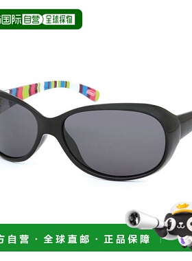 【日本直邮】Coleman科勒曼女士休闲太阳镜黑色潮流复古CLA01-1