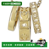 CI902 GLD 款 日本直邮Coach蔻驰女士 三环项链新款