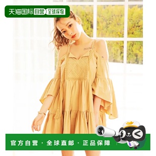 春夏轻盈飘逸 女士露肩层叠连衣裙 调 日本直邮SPIRALGIRL 1h可退