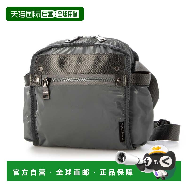 日本直邮Y'SACCS vous et 金属色斜挎包 灰色托特包单肩包