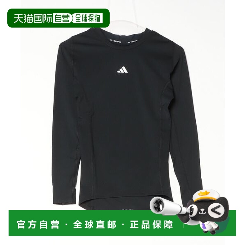 日本直邮adidas 阿迪达斯 Techfit Compression 训练长袖T恤 [964