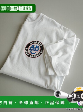 1h可退 日本直邮Negro Leagues 男士宽松半袖T恤 胸前球队logo印