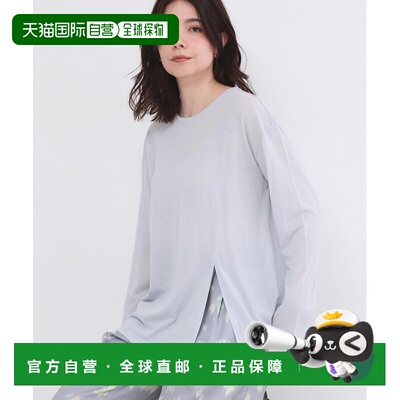 1h可退 日本直邮OPAQUE.CLIP 女装 透视侧开衩T恤 63715337202601