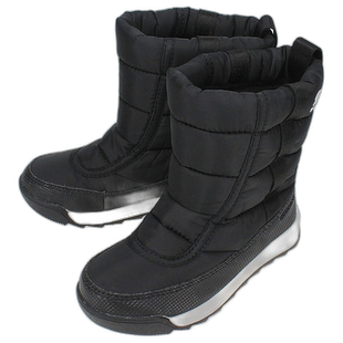 日本直邮SOREL 儿童靴子 儿童 Whitney 2 Puffy Mid 防水 CHILDRE