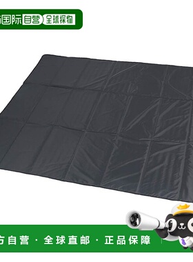 【日本直邮】DOD MA3-661-GY 3 人帐篷垫 [厚度 6mm] 方形地板完