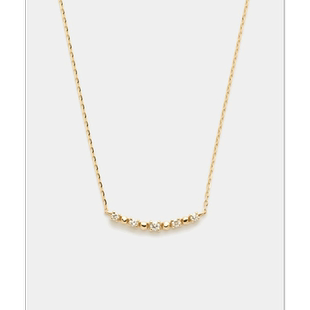 1h可退 日本直邮NOJESS 女士K10钻石项链 优雅低调的魅力 高贵典