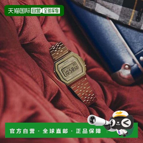 日本直邮CASIO 卡西欧经典/高级系列/A1000G-9JF（金色）