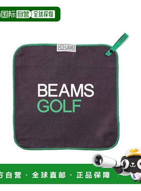 1h可退 日本直邮BEAMS GOLF LEUS / 带挂绳的毛巾新款