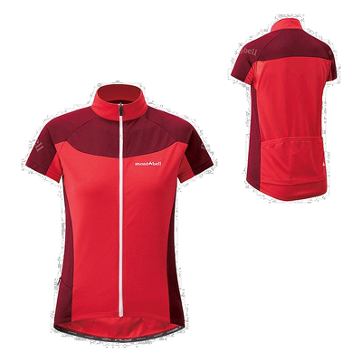 日潮跑腿Montbell蒙贝欧女款短袖衬衫Cycool户外GA/PO S1130470