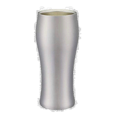 【日本直邮】doshisha啤酒杯不锈钢啤酒杯420ml大容量方便携带