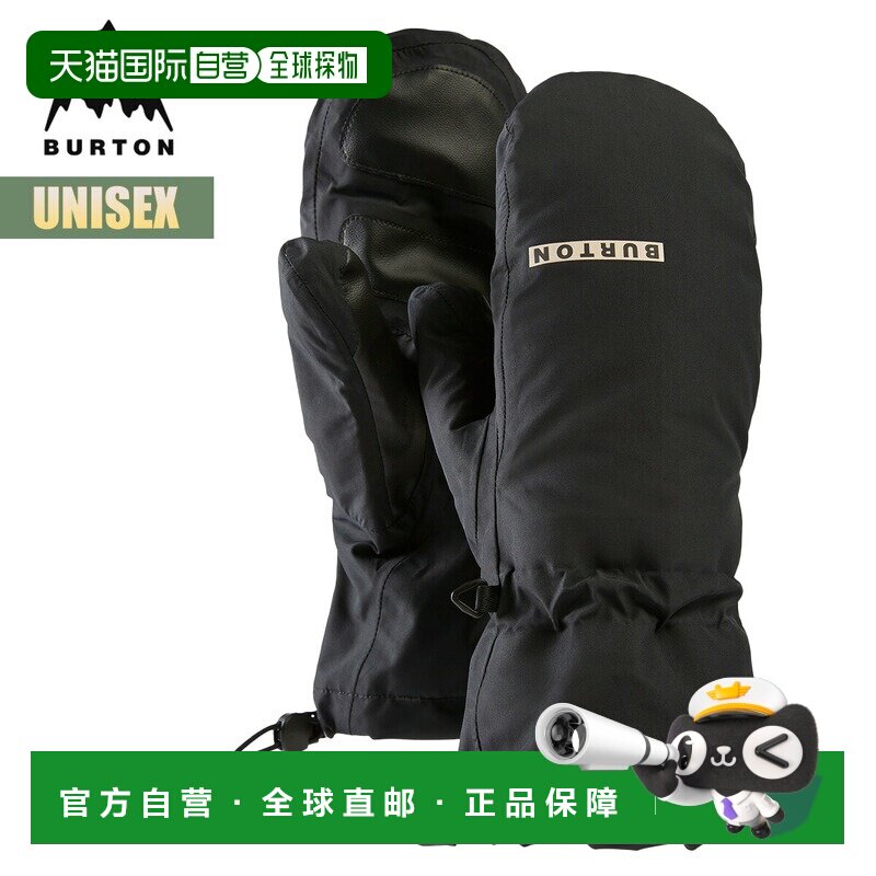 日本直邮Burton 男女通用手套 25-26 Burton 3L 羊毛连指手套 W26图片