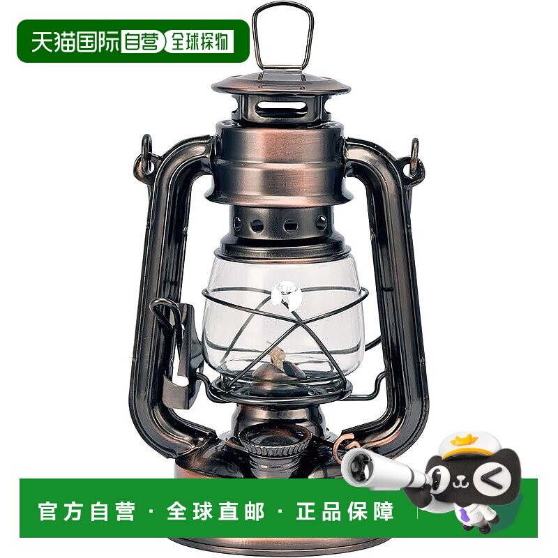 【日本直邮】鹿牌 燃料式提灯 小号油灯120x100x高190mm 青铜色